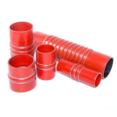 Máquinas de engenharia Tubos de borracha de mangueira reforçada de silicone para desempenho de temperatura